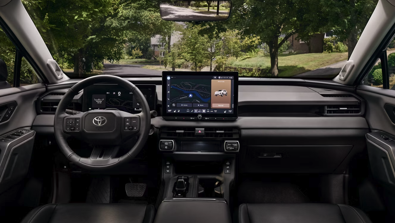 2026 toyota rav4 dashboard