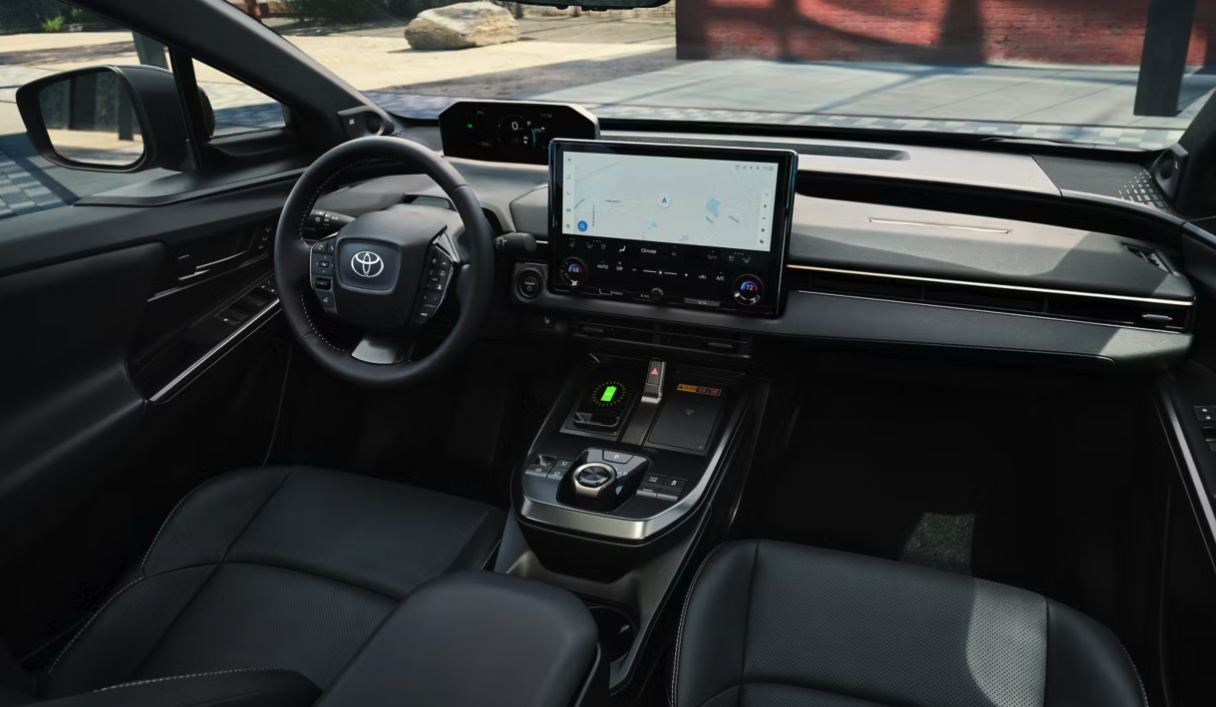 2026 toyota bz dashboard