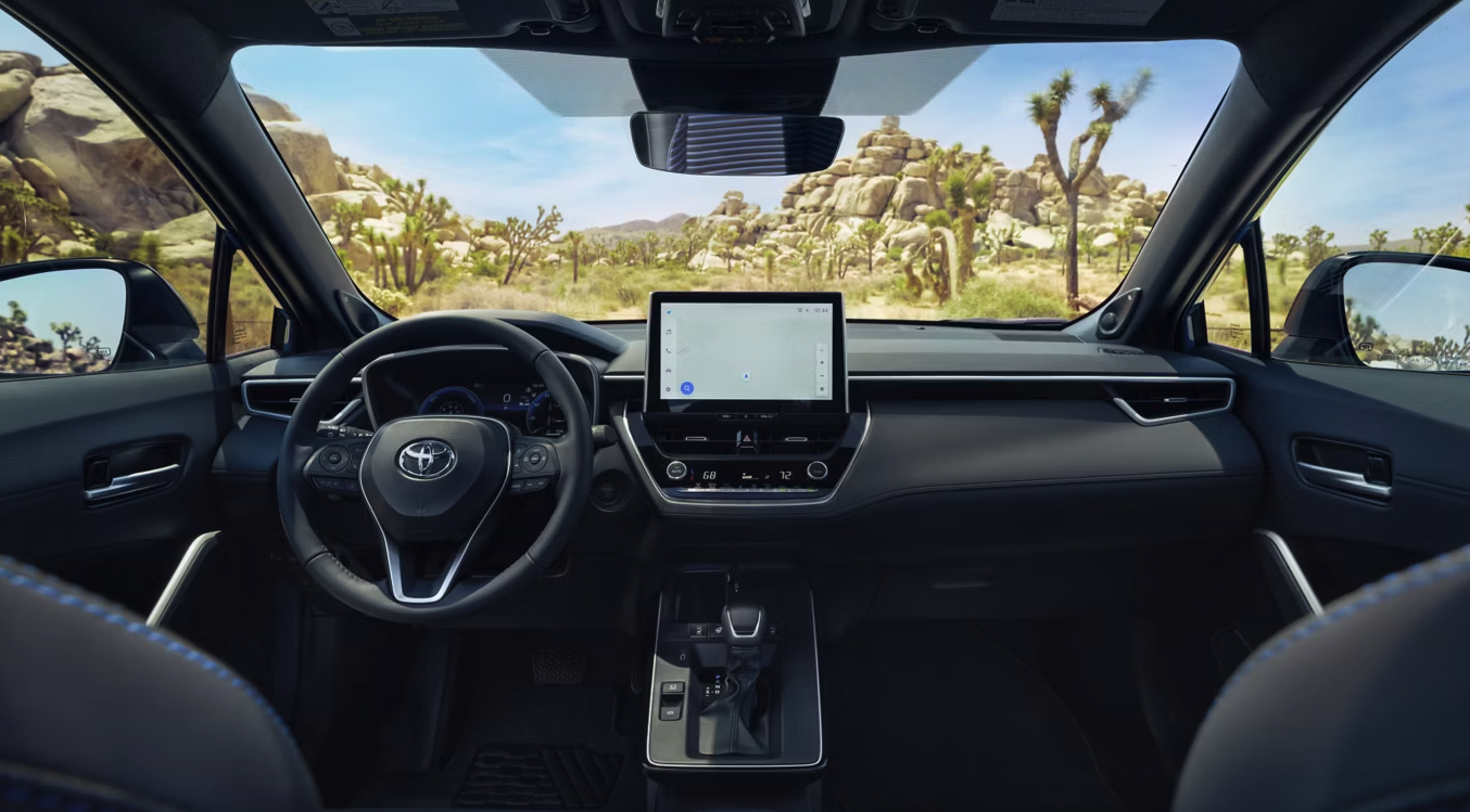 2026 toyota corolla cross dashboard