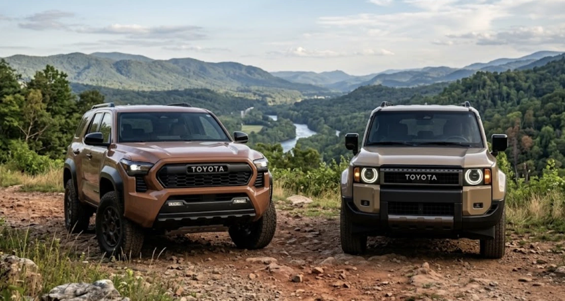 Toyota 4Runner vs Land Cruiser Durham SUV