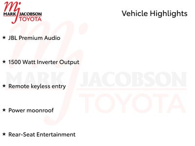 2026 Toyota Sienna XLE