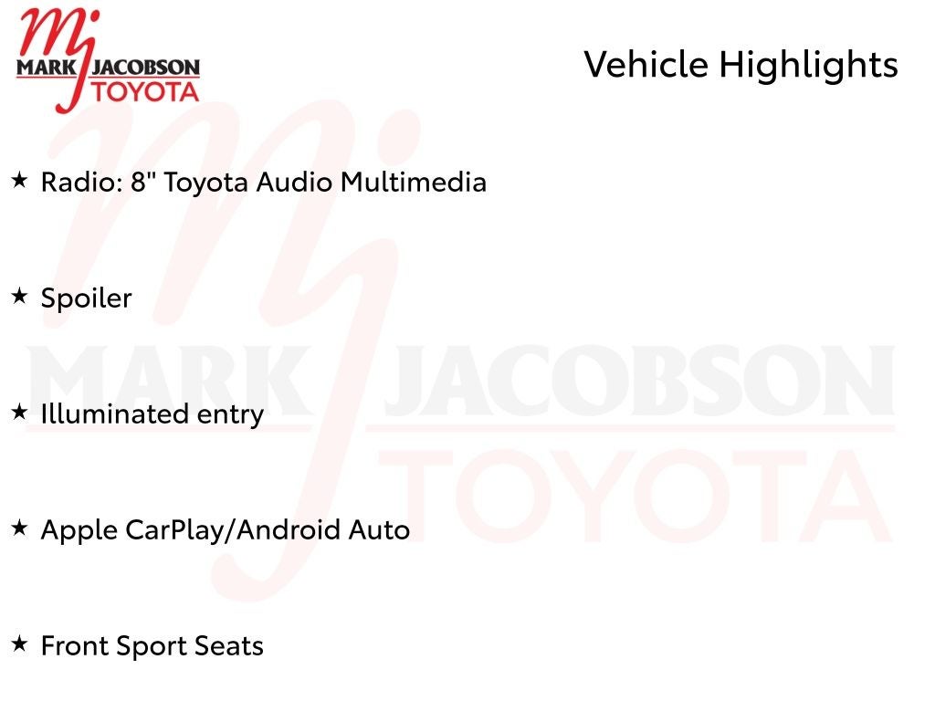 2026 Toyota Corolla SE