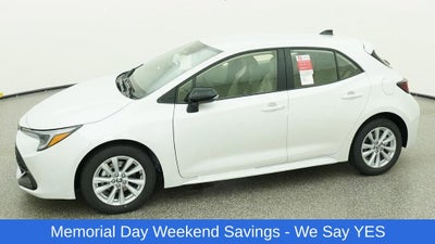 2026 Toyota Corolla Hatchback SE