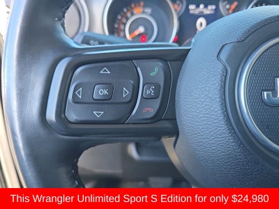 2022 Jeep Wrangler Unlimited Sport S