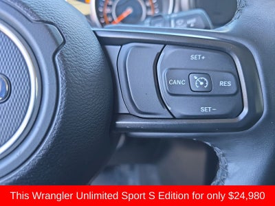 2022 Jeep Wrangler Unlimited Sport S