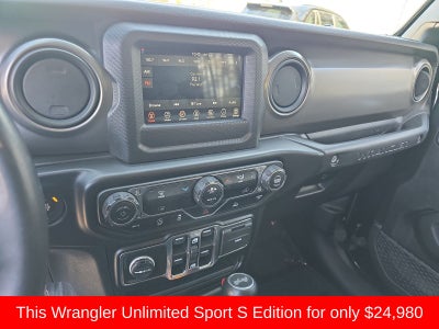 2022 Jeep Wrangler Unlimited Sport S