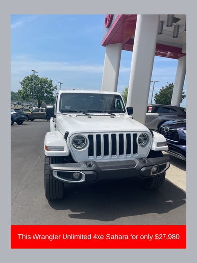 2021 Jeep Wrangler Unlimited Sahara 4xe