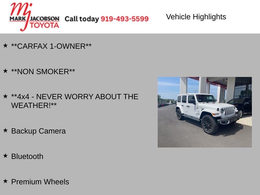 2021 Jeep Wrangler Unlimited Sahara 4xe