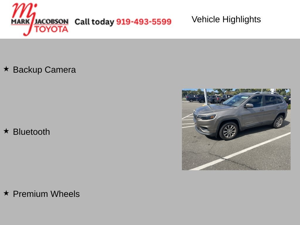 2019 Jeep Cherokee Latitude