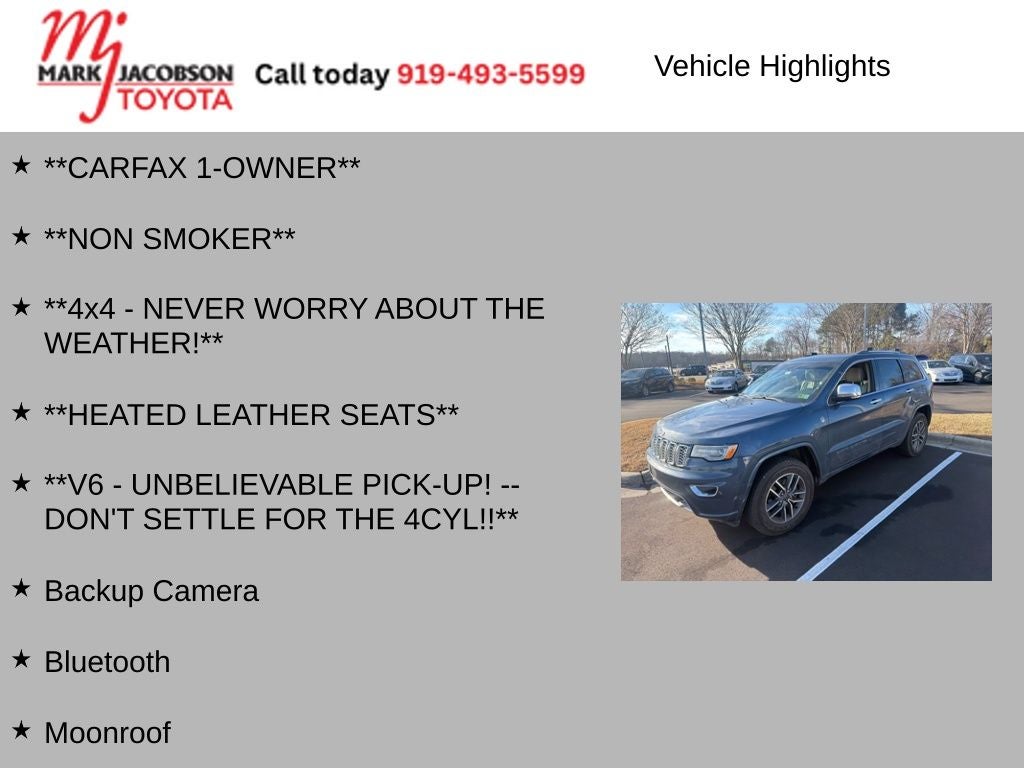 2020 Jeep Grand Cherokee Overland