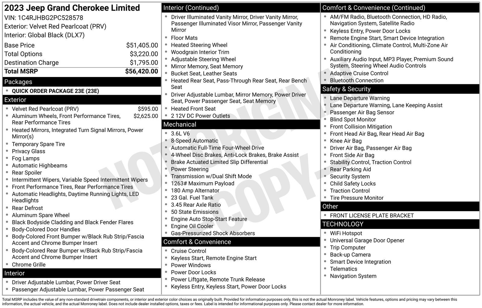2023 Jeep Grand Cherokee Limited