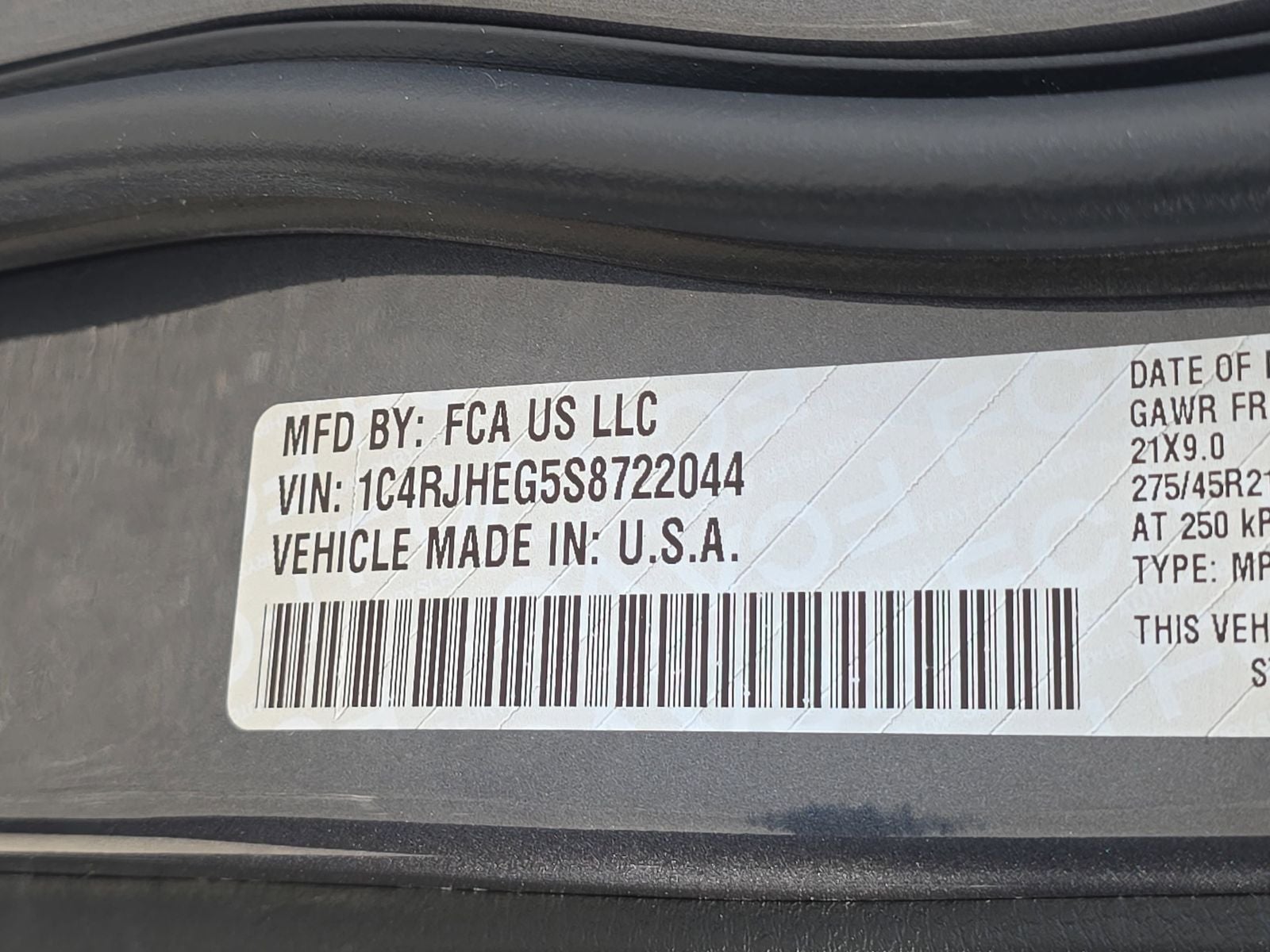 2025 Jeep Grand Cherokee Summit