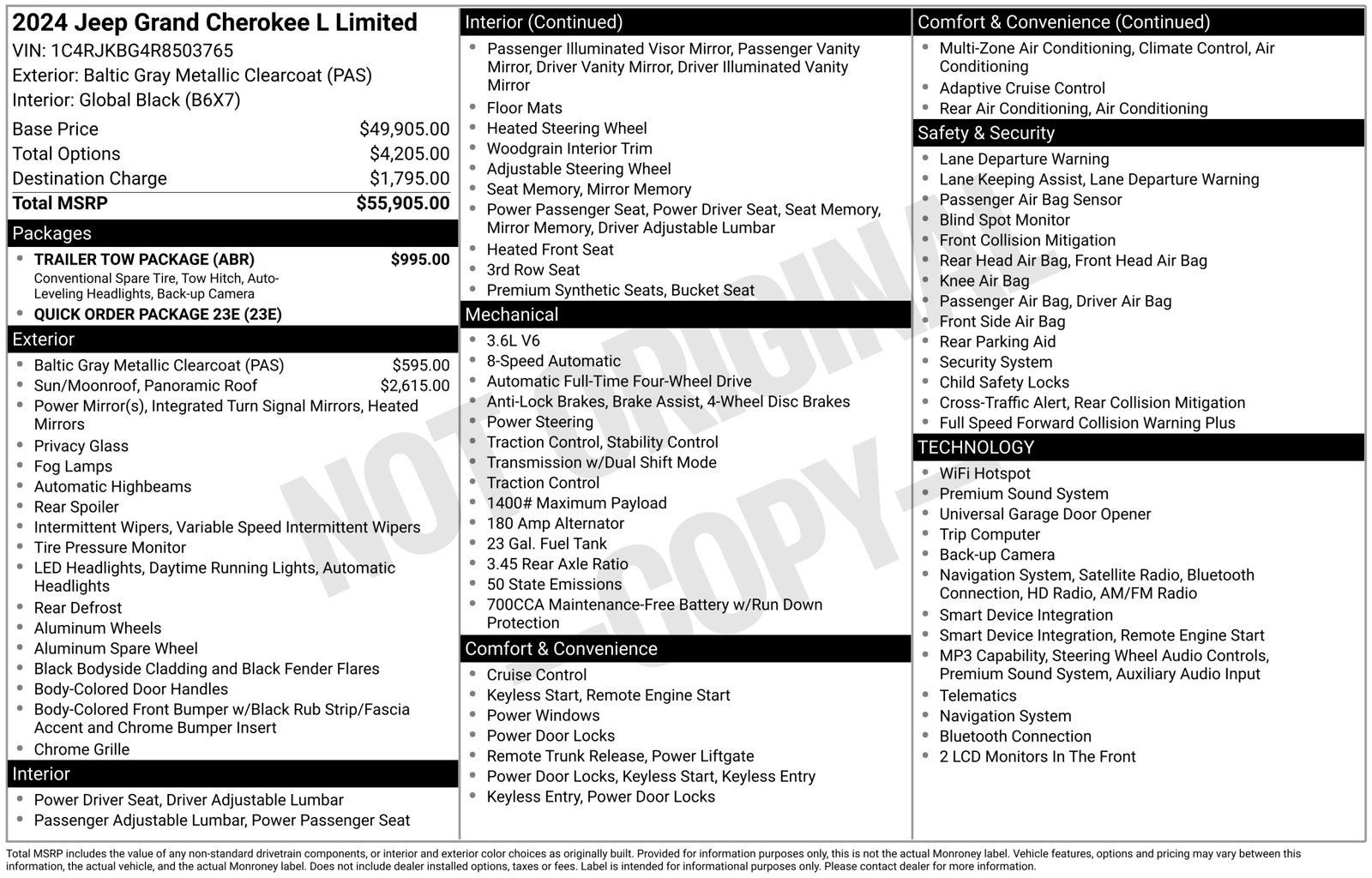 2024 Jeep Grand Cherokee L Limited