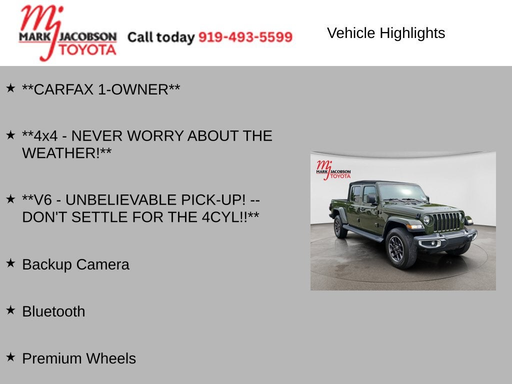 2023 Jeep Gladiator Sport S