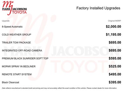 2022 Jeep Gladiator Mojave