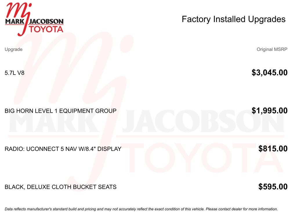 2024 RAM 1500 Big Horn/Lone Star