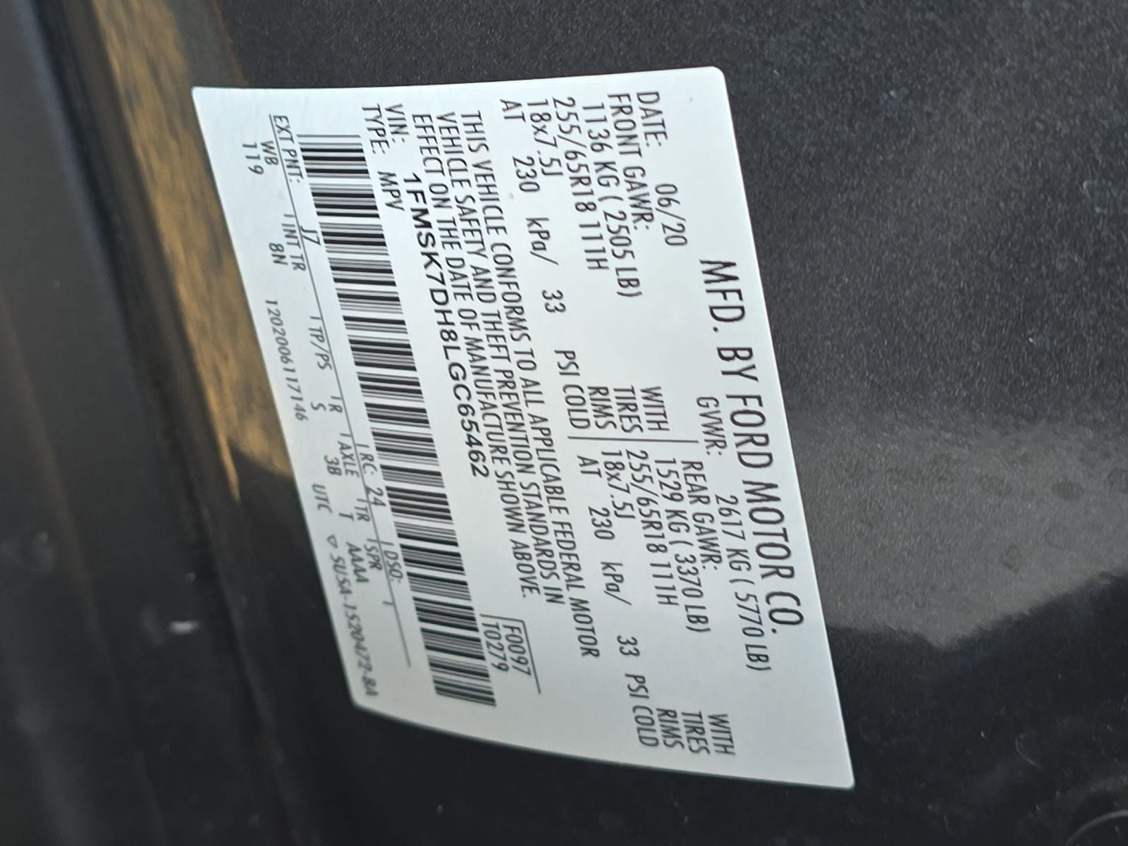 2020 Ford Explorer XLT