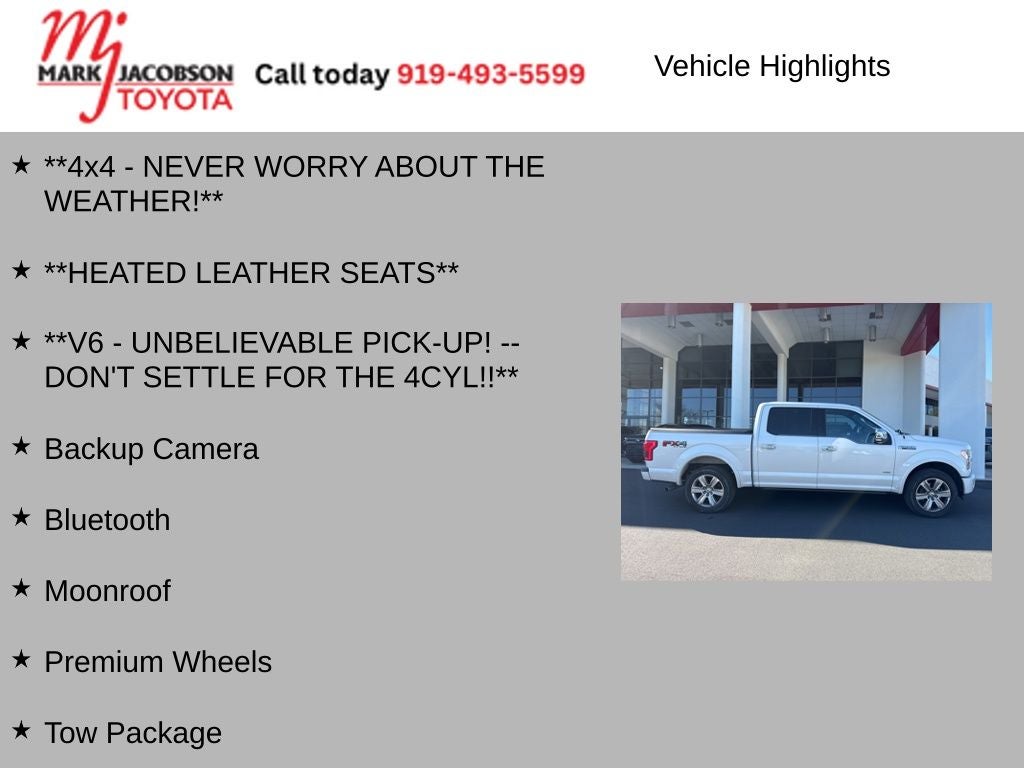 2017 Ford F-150 Platinum