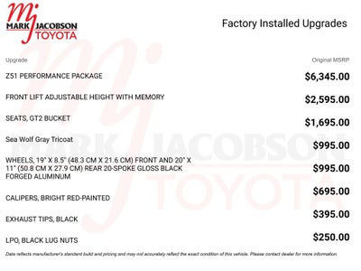 2024 Chevrolet Corvette Stingray 2LT