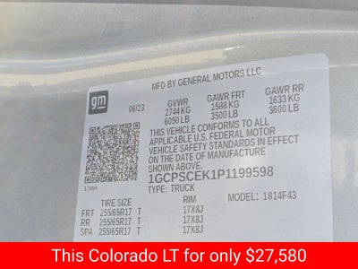 2023 Chevrolet Colorado LT