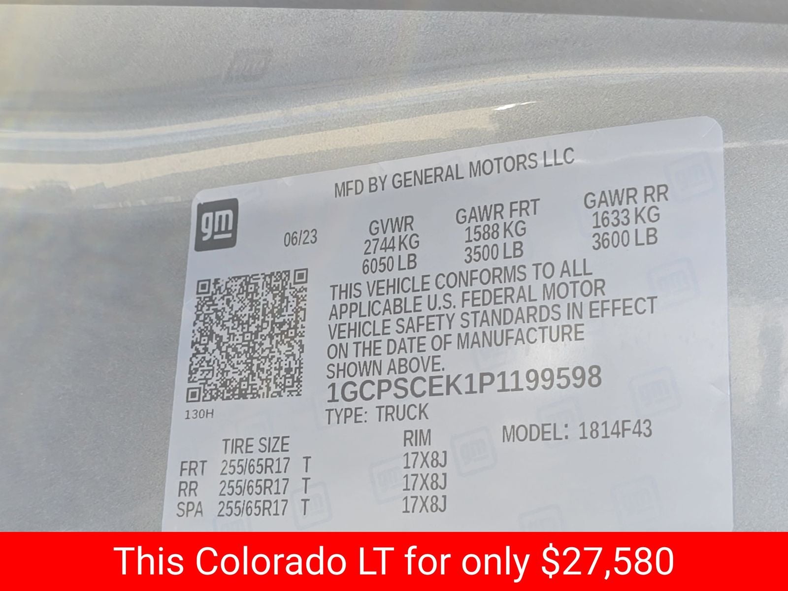 2023 Chevrolet Colorado LT