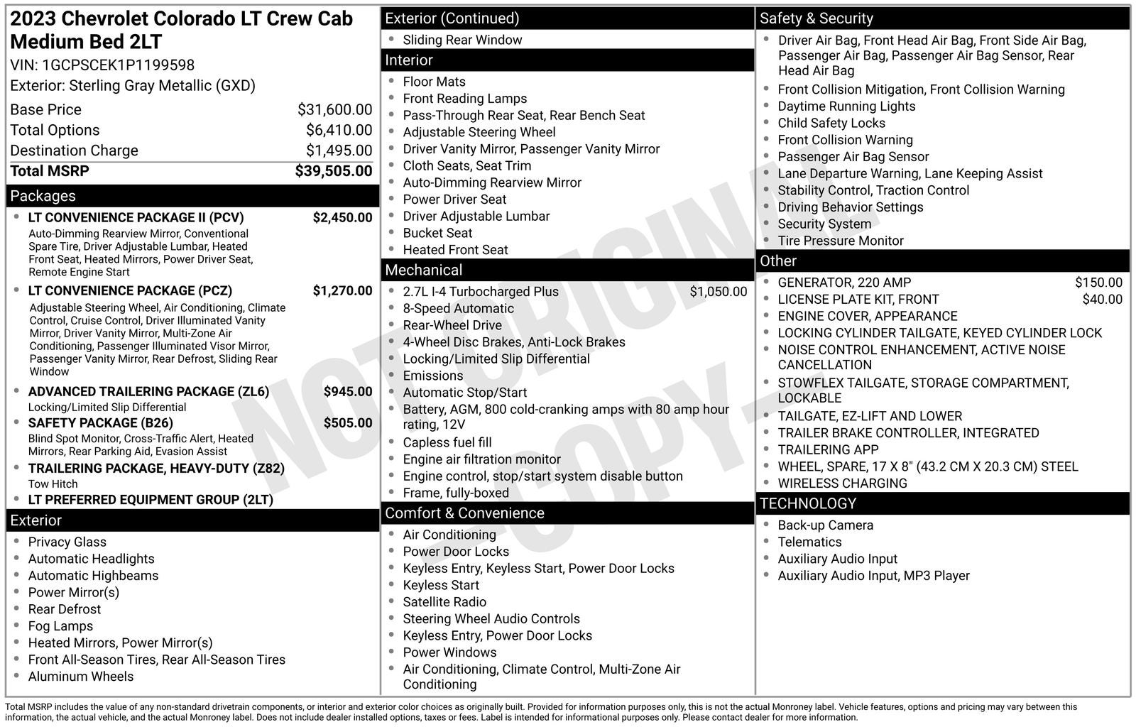 2023 Chevrolet Colorado LT