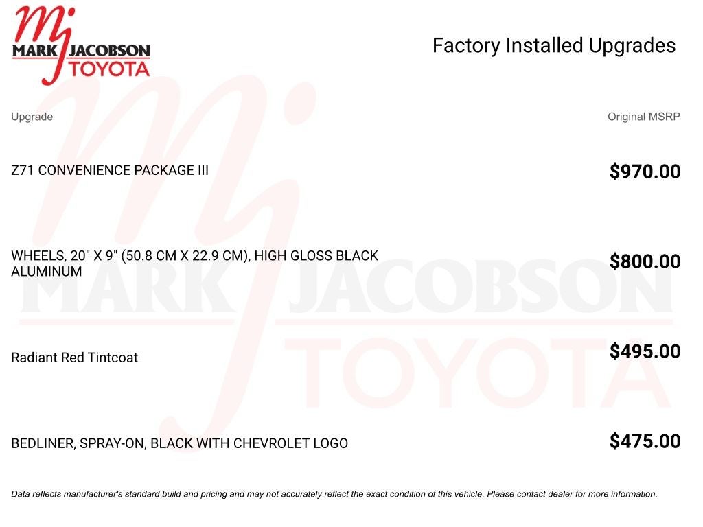 2025 Chevrolet Colorado Z71