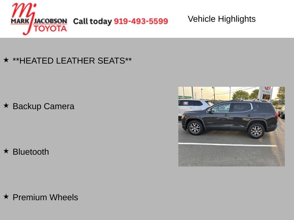2020 GMC Acadia SLT