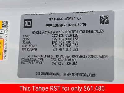 2024 Chevrolet Tahoe RST