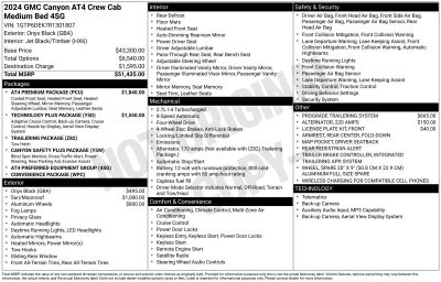 2024 GMC Canyon AT4