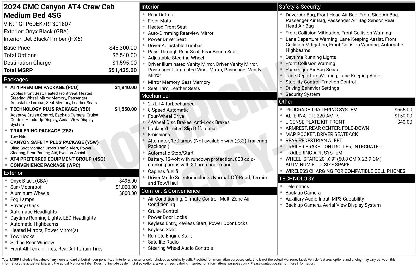 2024 GMC Canyon AT4