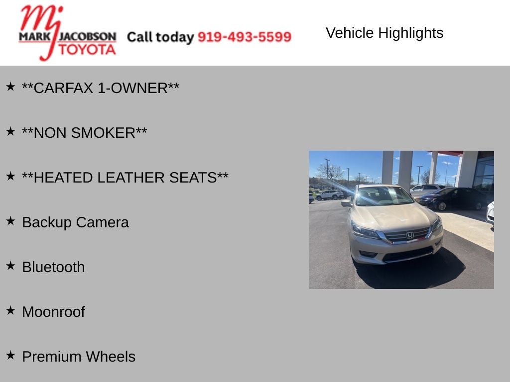 2015 Honda Accord EX-L