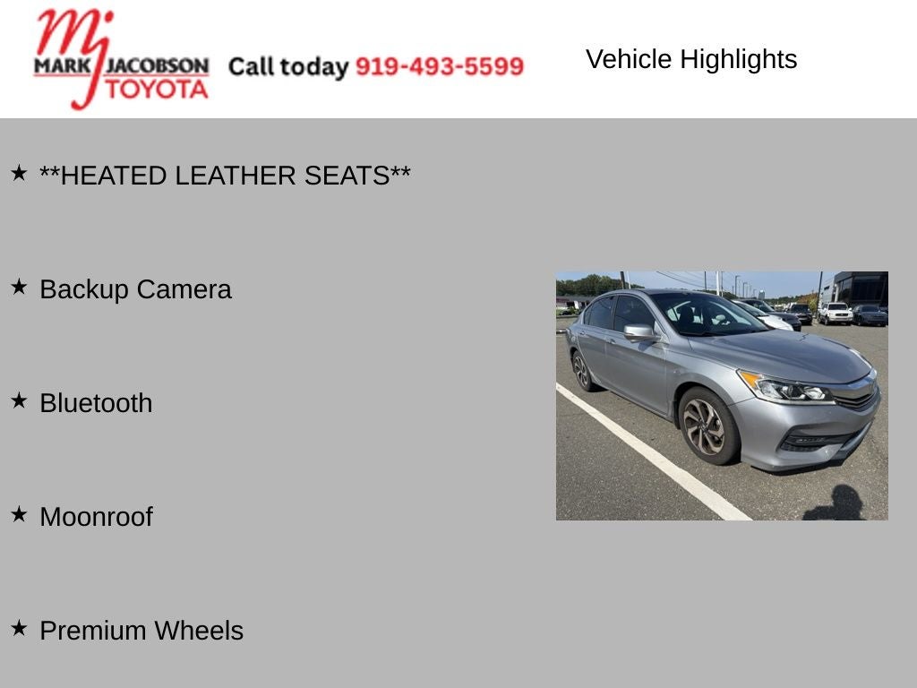 2016 Honda Accord EX-L