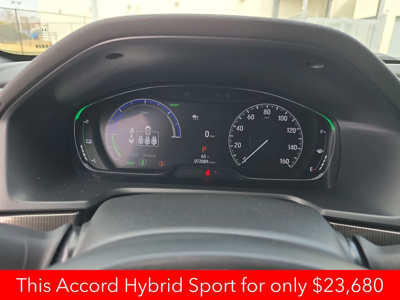 2022 Honda Accord Hybrid Sport