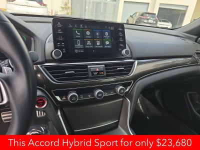 2022 Honda Accord Hybrid Sport