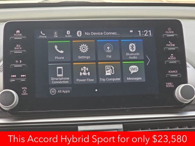 2022 Honda Accord Hybrid Sport