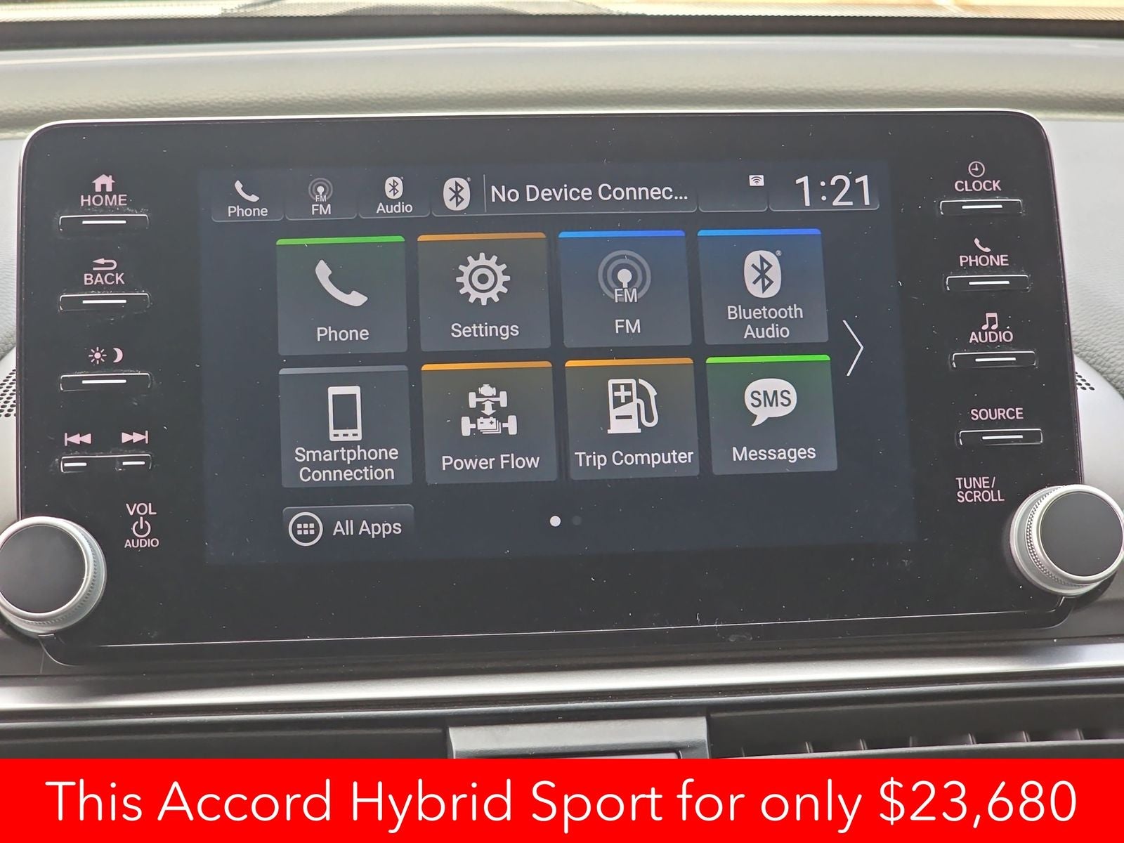 2022 Honda Accord Hybrid Sport