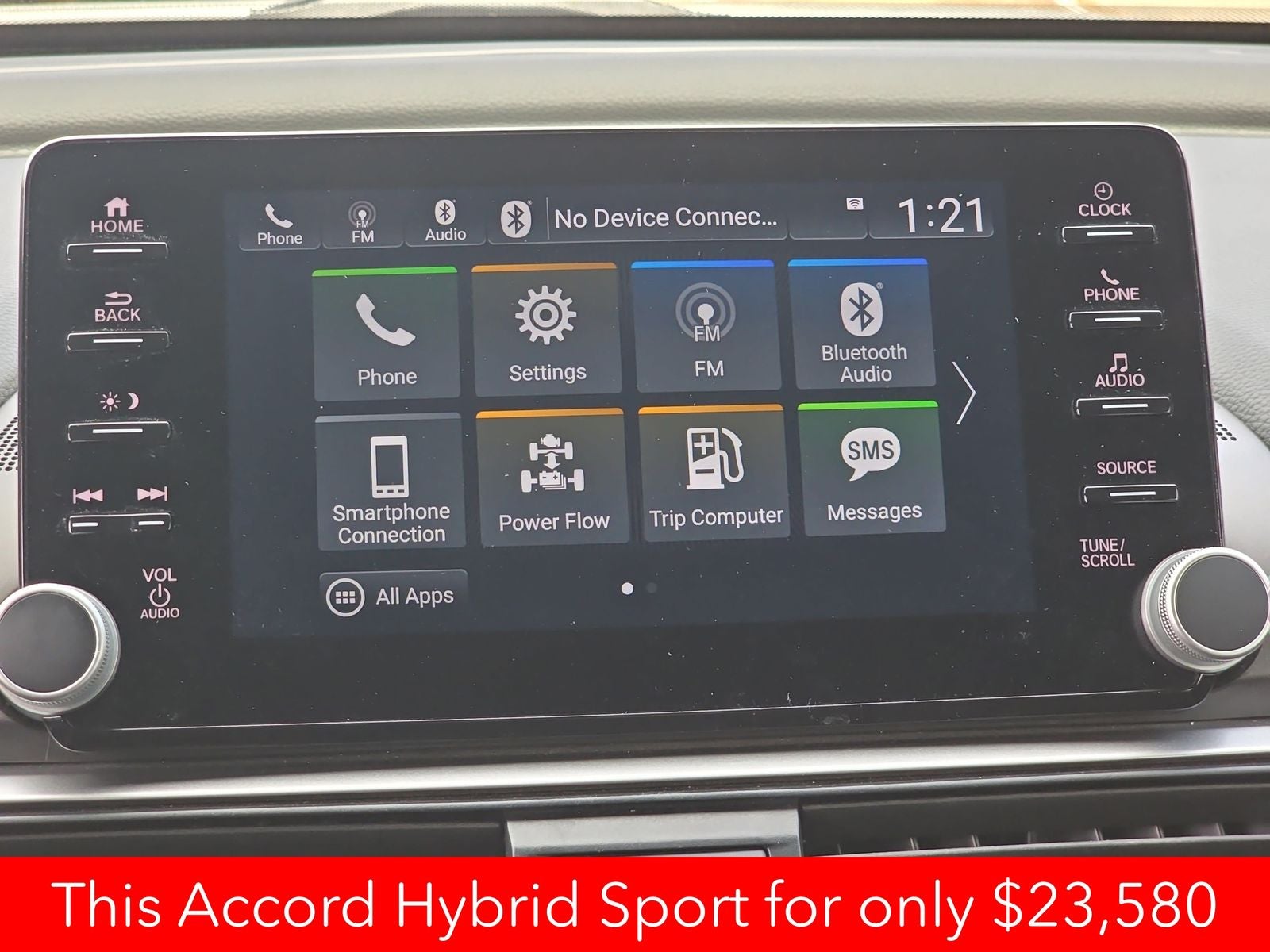 2022 Honda Accord Hybrid Sport