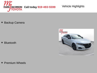 2022 Honda Accord Hybrid Sport