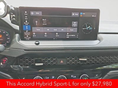 2023 Honda Accord Hybrid Sport-L