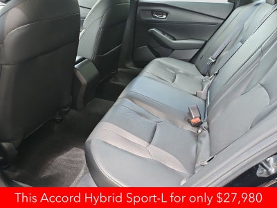 2023 Honda Accord Hybrid Sport-L