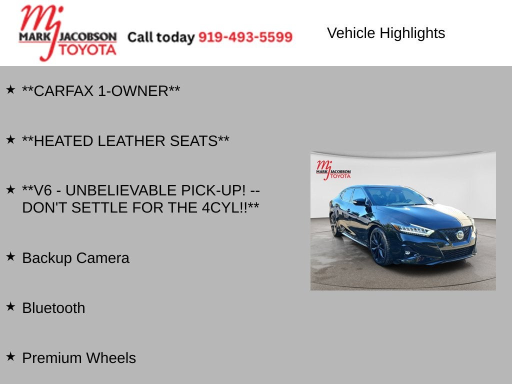 2021 Nissan Maxima SR