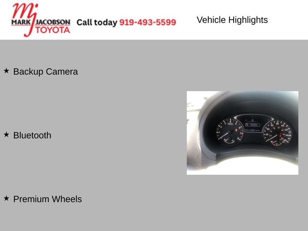 2016 Nissan Altima 2.5 SR