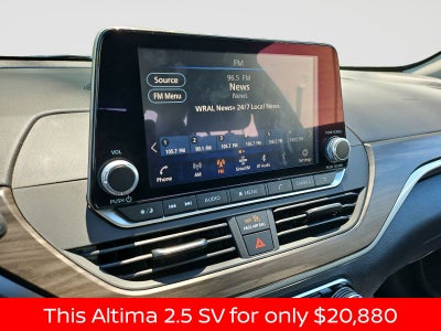2025 Nissan Altima 2.5 SV