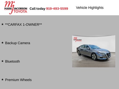 2021 Nissan Altima 2.5 SV