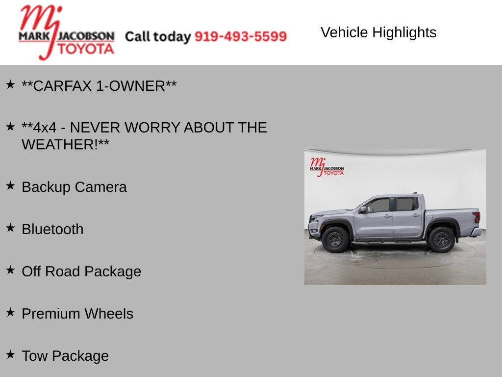 2026 Nissan Frontier PRO-4X