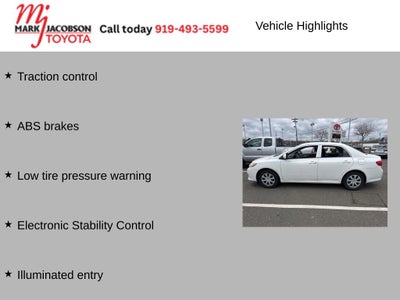 2010 Toyota Corolla LE