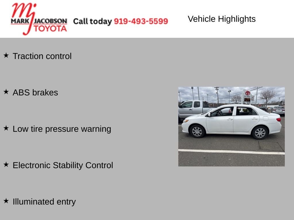 2010 Toyota Corolla LE