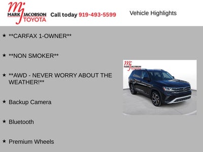 2023 Volkswagen Atlas 2.0T SEL