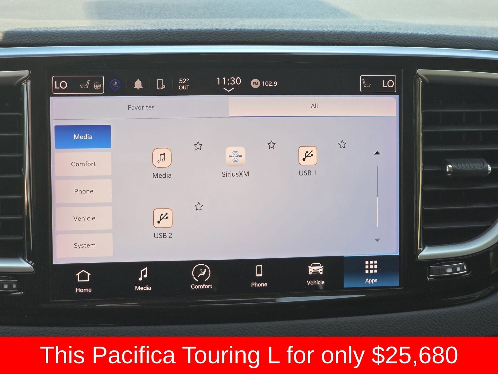 2024 Chrysler Pacifica Touring L